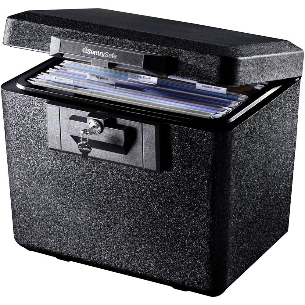 Lockbox Key Secure - Key-Locked Document Storage Box, Secure Files