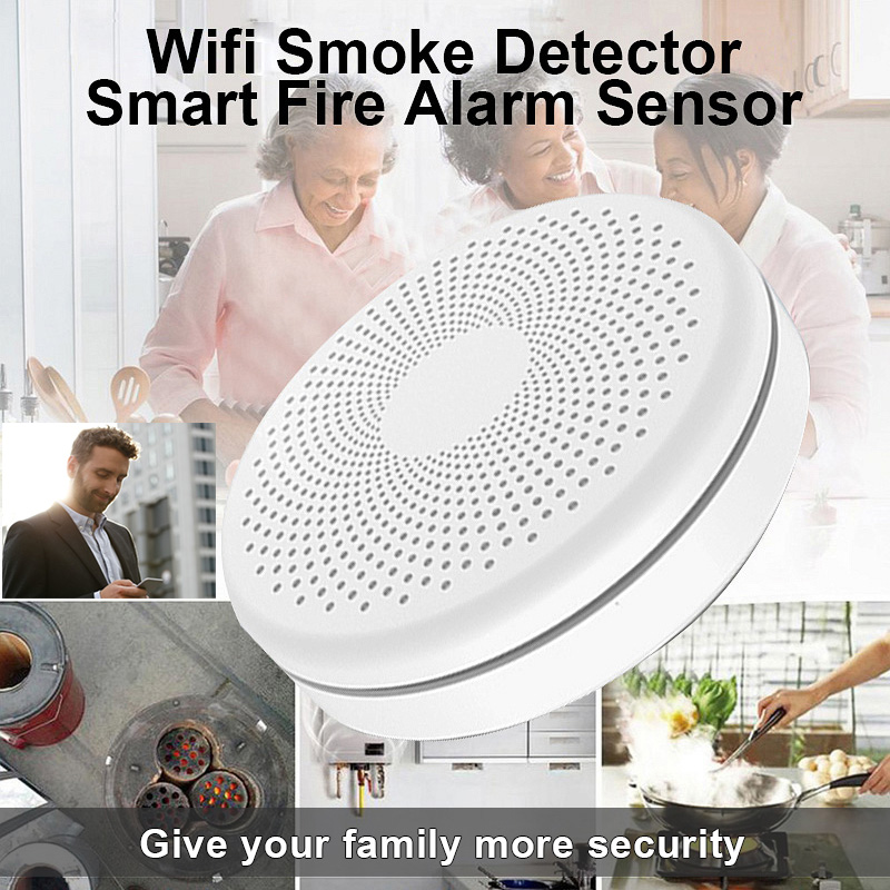 2 in 1 Version WiFi Tuya Smart - Smoke Detector Interconnected recensie en prijs