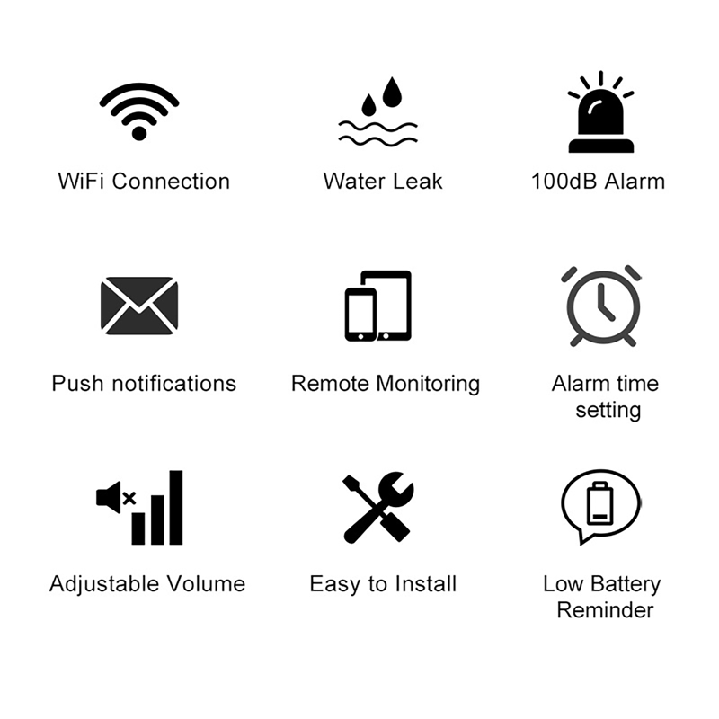 Tuya Smart WIFI Water Leak Sen - Water Alarm Sensor recensie en prijs