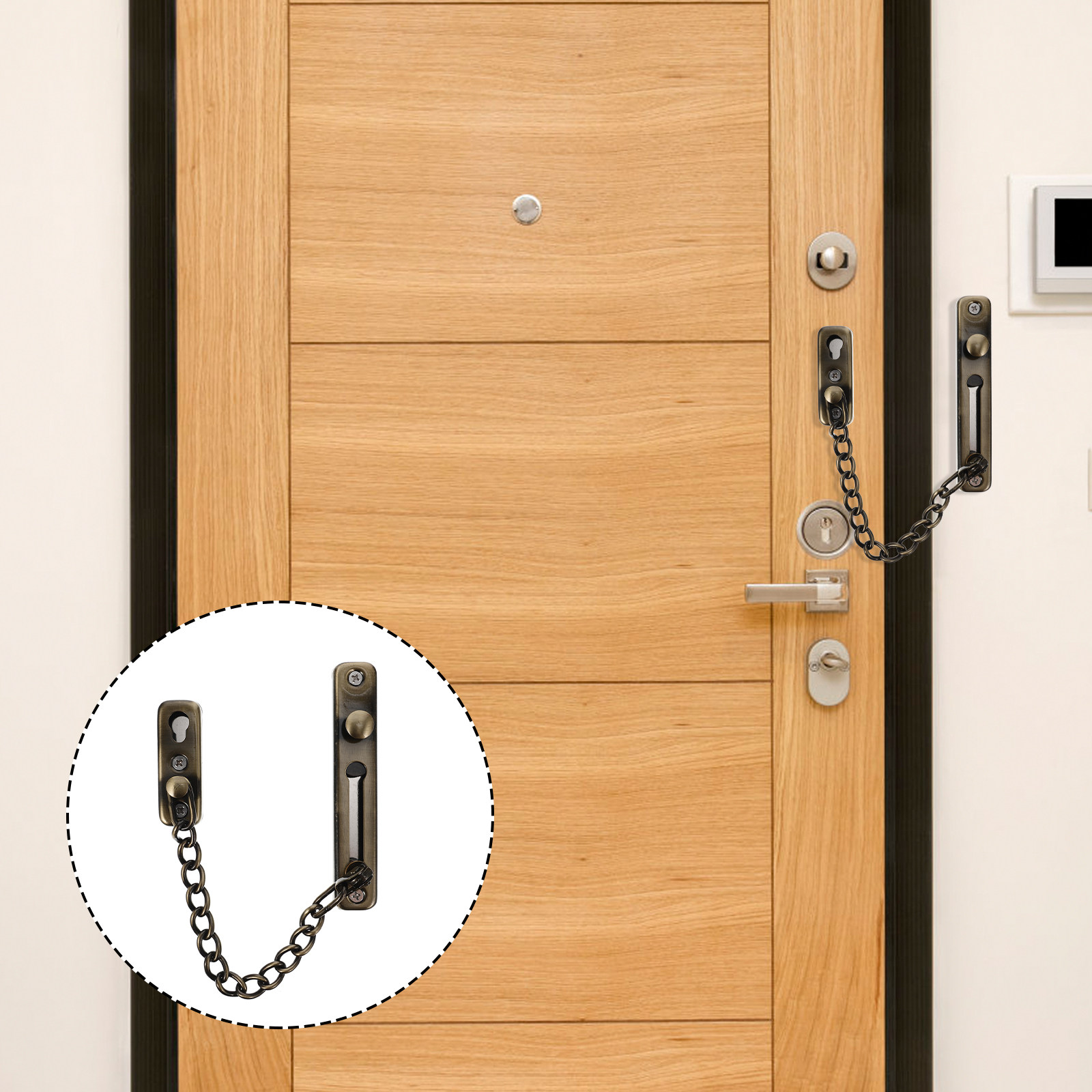 Punch-Free Childproof Door Cha - Security Chain Door recensie en prijs