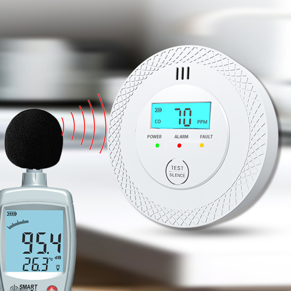 1-5PCS Carbon Monoxide Alarm D - Smoke Detector Interconnected recensie en prijs