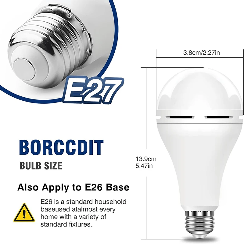 1/3 Pcs Rechargeable Bulb LED  - Power Outage Light recensie en prijs