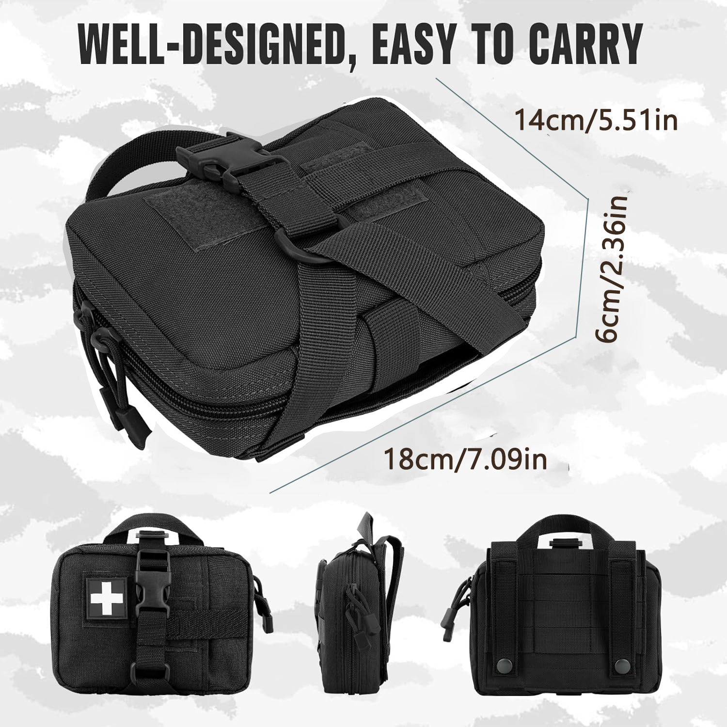 Tactical EMT Pouch, Upgrade IF - First Aid Bag Kit recensie en prijs