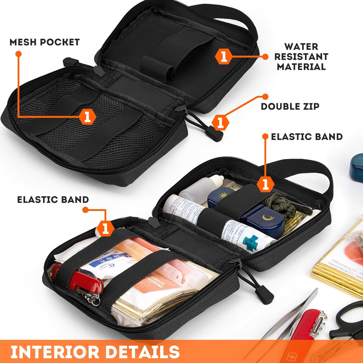 Tactical EMT Pouch, Upgrade IF - First Aid Bag Kit recensie en prijs