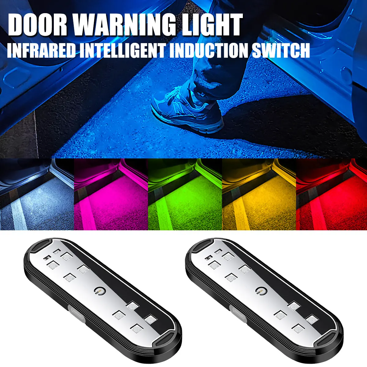 Car Door Lights LED Colorful F - Emergency Exit Sign recensie en prijs