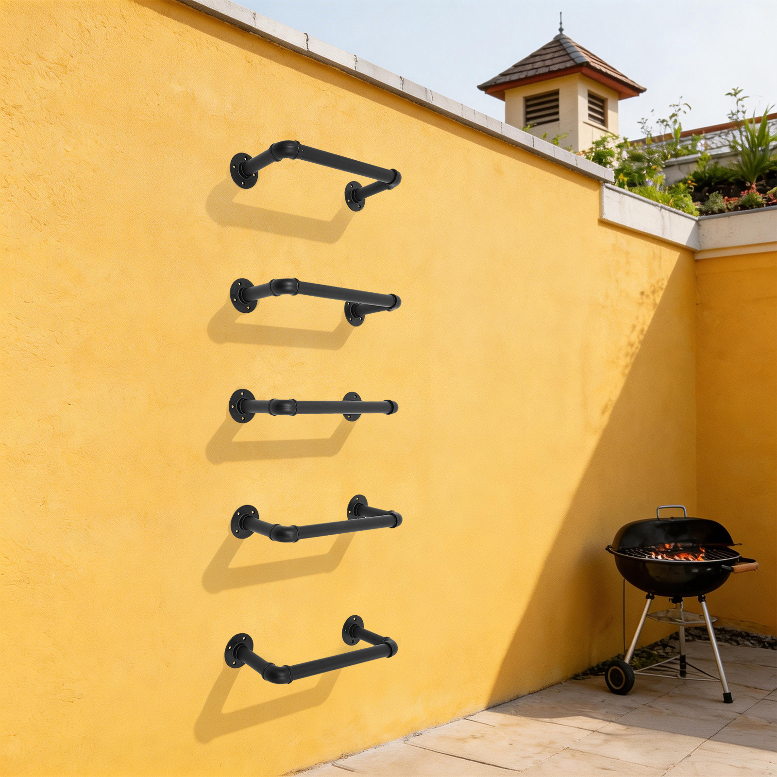 5 Pcs Wall Mounted Emergency E - Fire Escape Ladder recensie en prijs