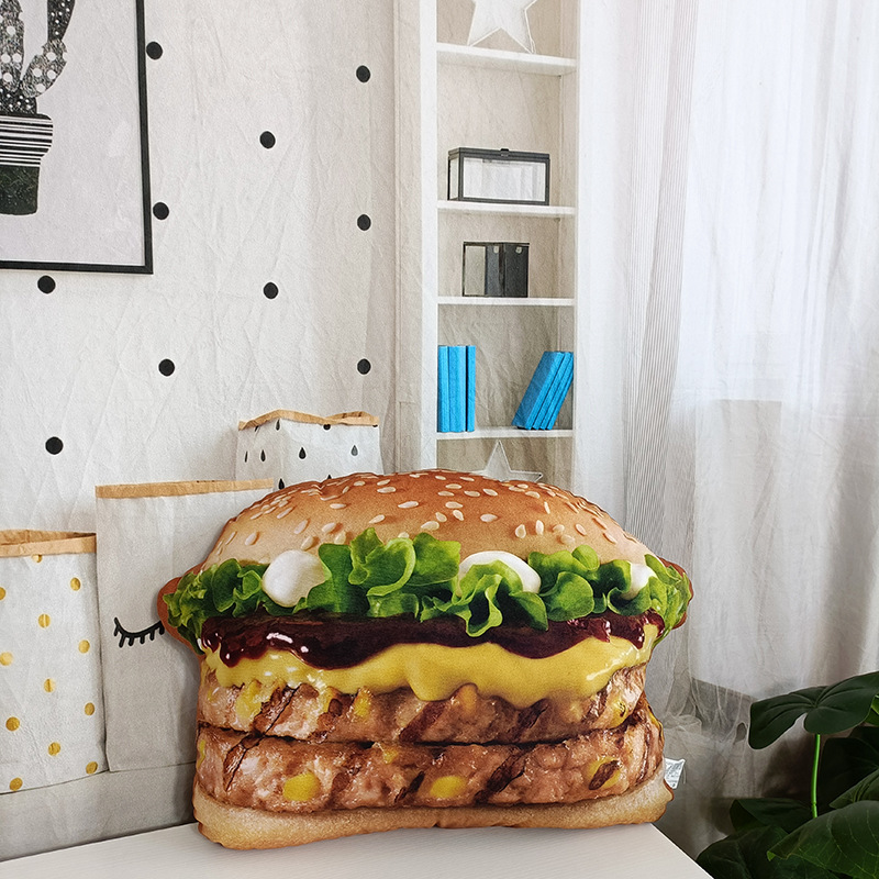 Lifelike Plush Hamburger Pillo - Fire Blanket Kitchen recensie en prijs