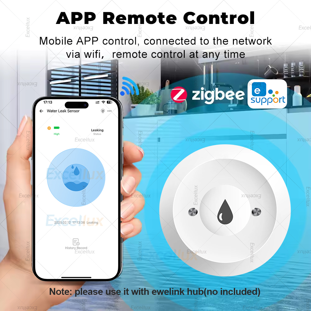 Ewelink Zigbee 3.0 Water Senso - Water Alarm Sensor recensie en prijs