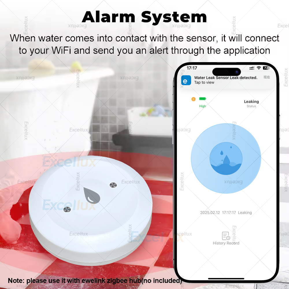 Ewelink Zigbee 3.0 Water Senso - Water Alarm Sensor recensie en prijs