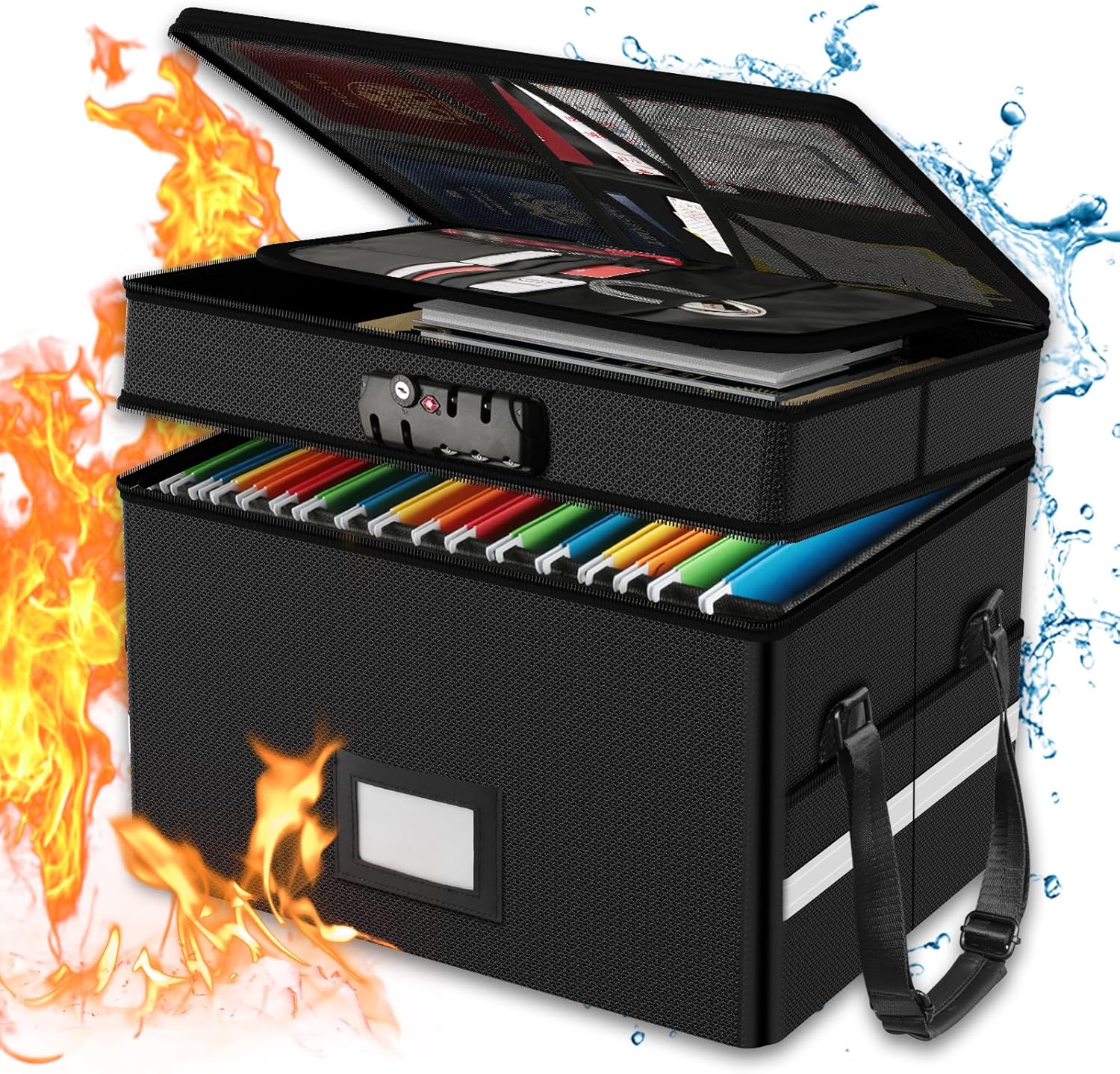 Fireproof Document Box with Lo - Fire Safe Document recensie en prijs