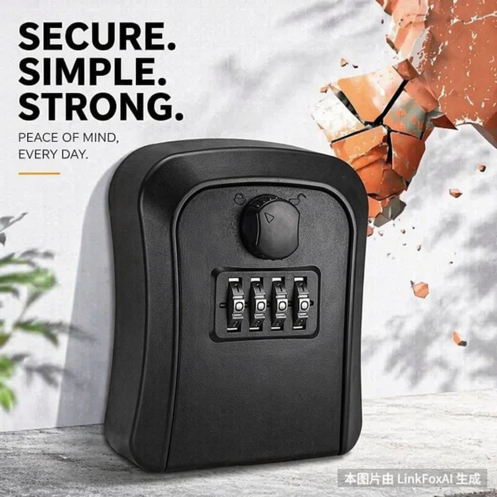 Key Lock Box Wall Mount Lockbo - Lockbox Key Secure recensie en prijs