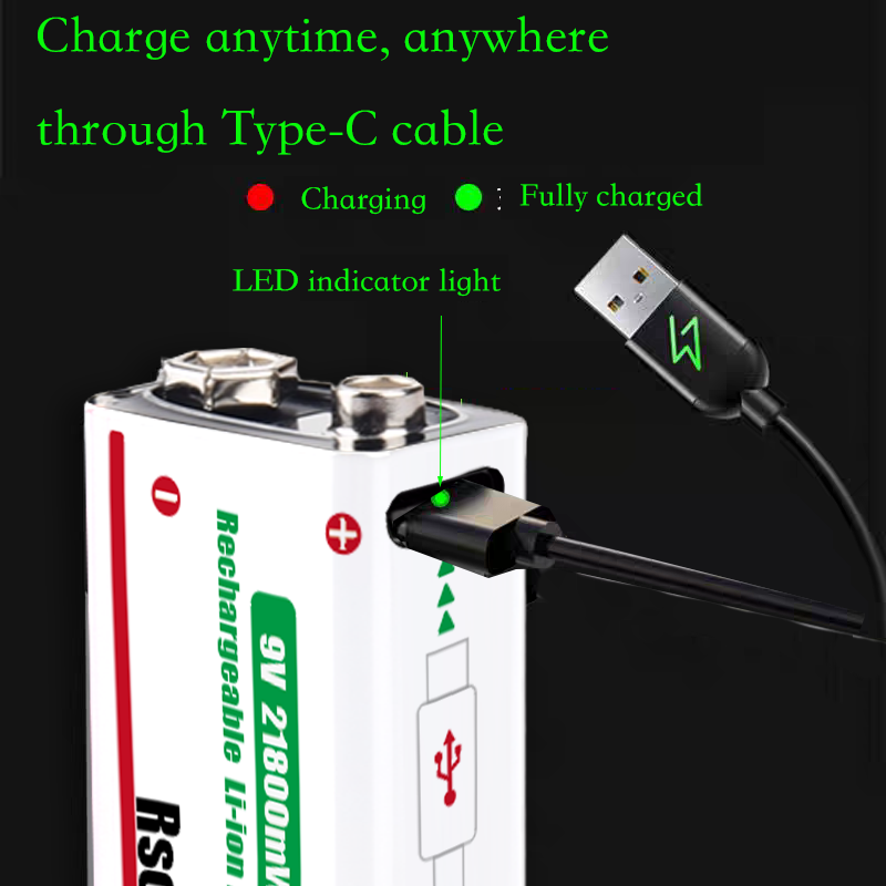 Type-C Rechargeable 9V Lithium - Smoke Detector Interconnected recensie en prijs