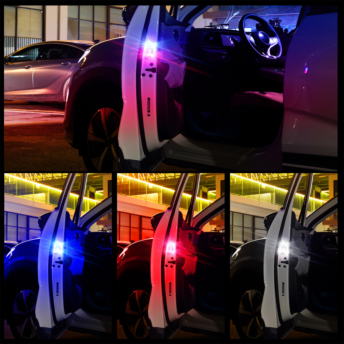 1/2pcs Car Door LED Strobe War - Emergency Exit Sign recensie en prijs