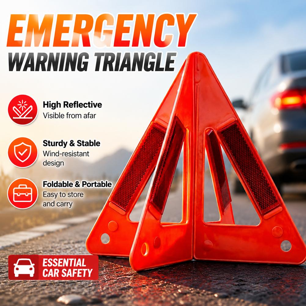 Reflective Triangle Warning Si - Emergency Exit Sign recensie en prijs