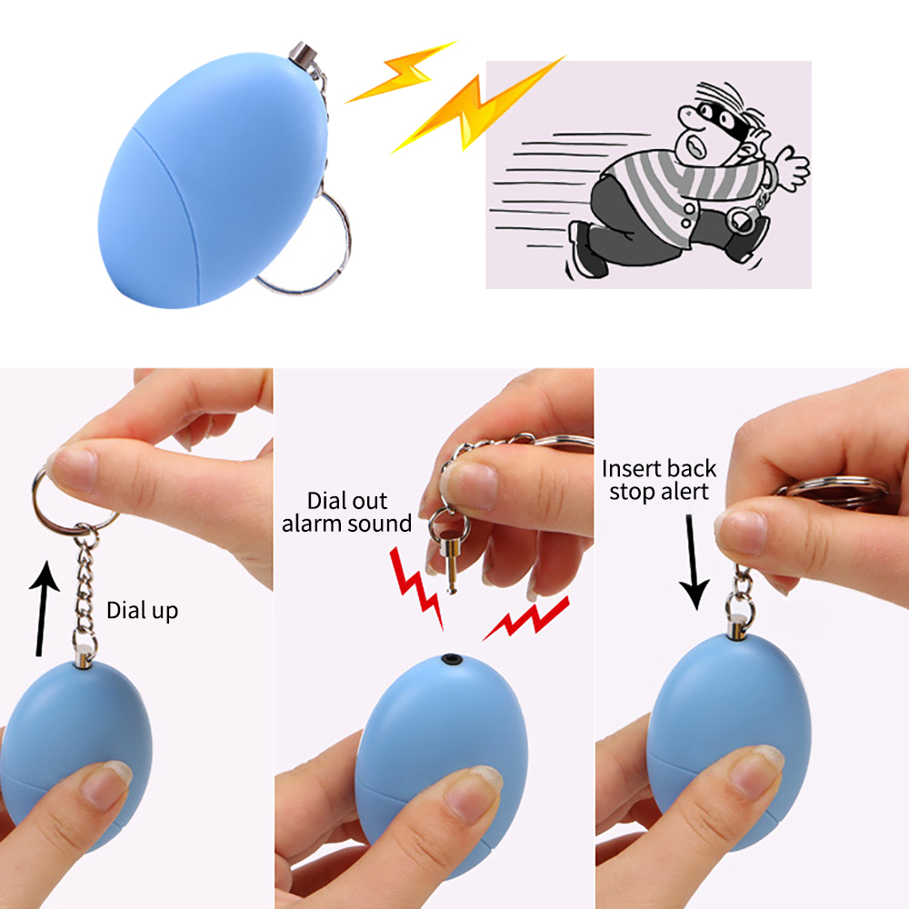1PCS Self Defense Alarm 100dB  - Personal Alarm Keychain recensie en prijs