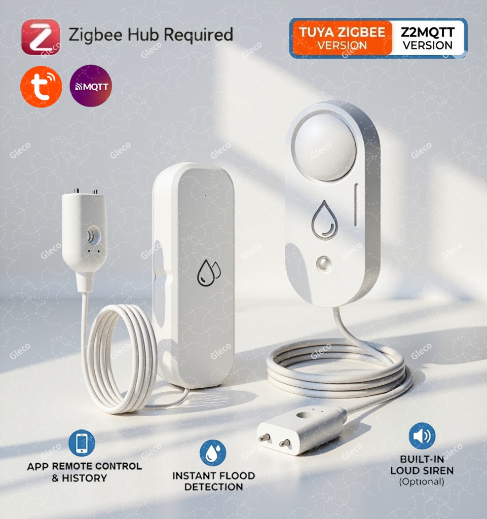 Zigbee Water Leak Sensor Flood - Water Alarm Sensor recensie en prijs