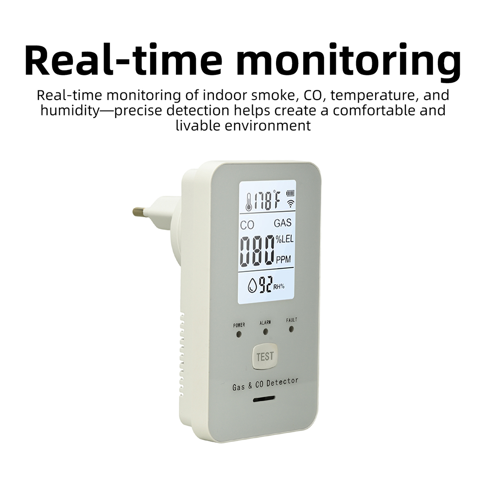 GC03 4-in-1 Gas & CO Detector  - Co Detector Plug recensie en prijs