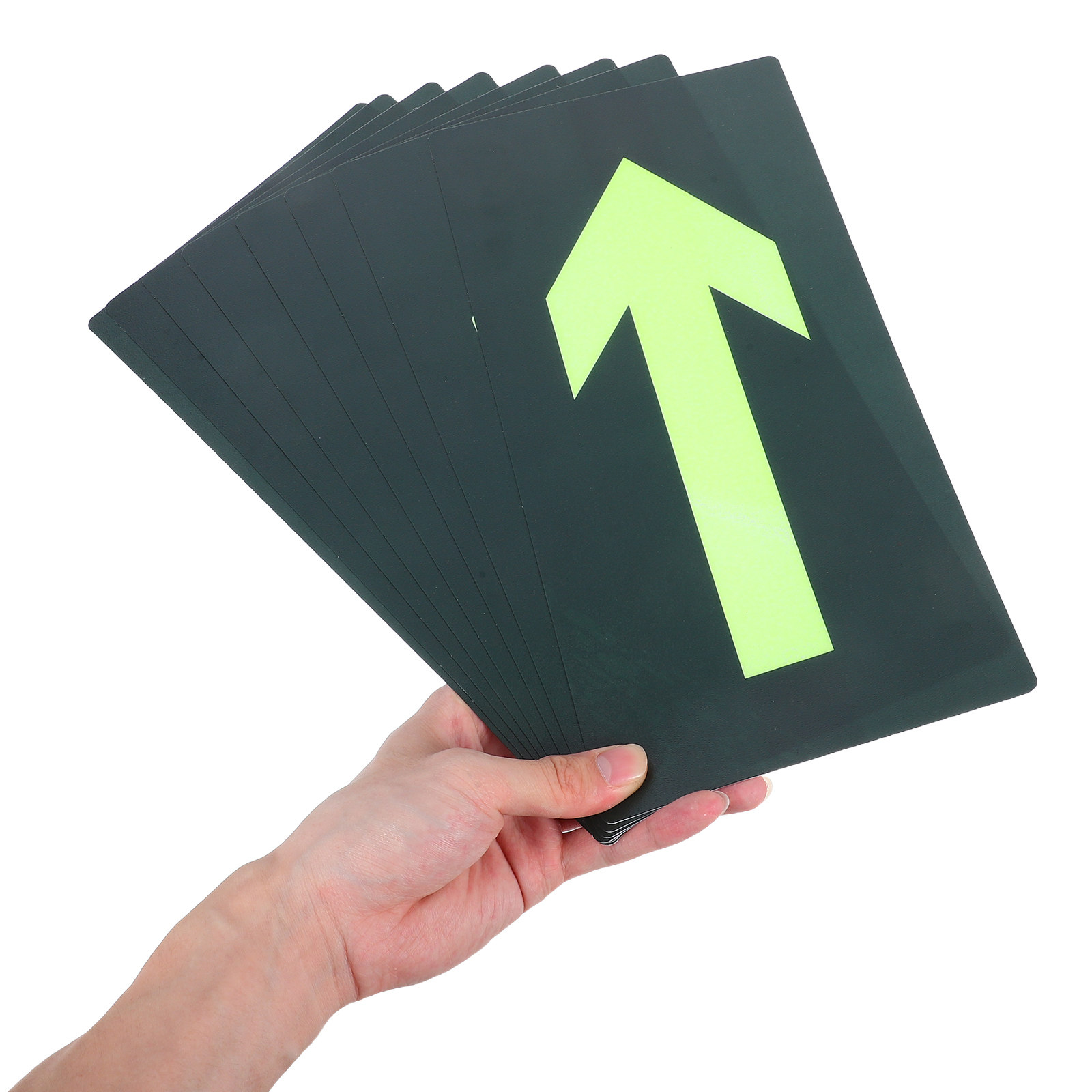 8Pcs Self Adhesive Glow Waterp - Emergency Exit Sign recensie en prijs