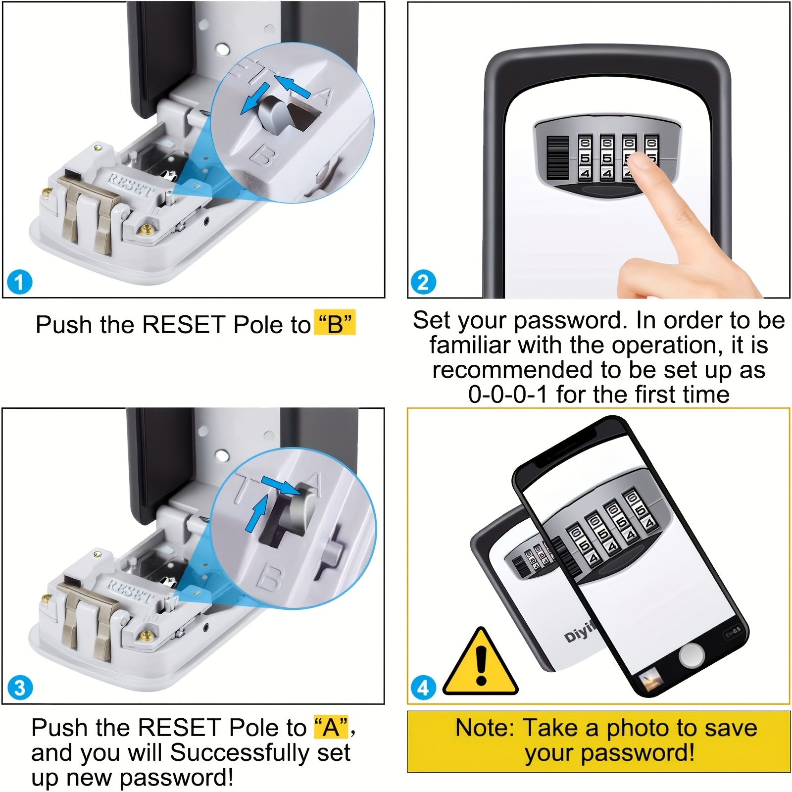 1pc Ultra-Secure Safety Key Bo - Lockbox Key Secure recensie en prijs
