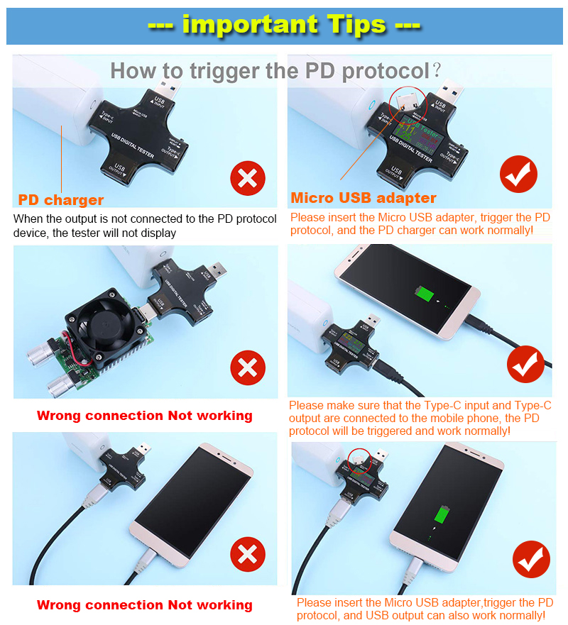 8.0A USB Tester DC Type-C PD D - Co Detector Plug recensie en prijs