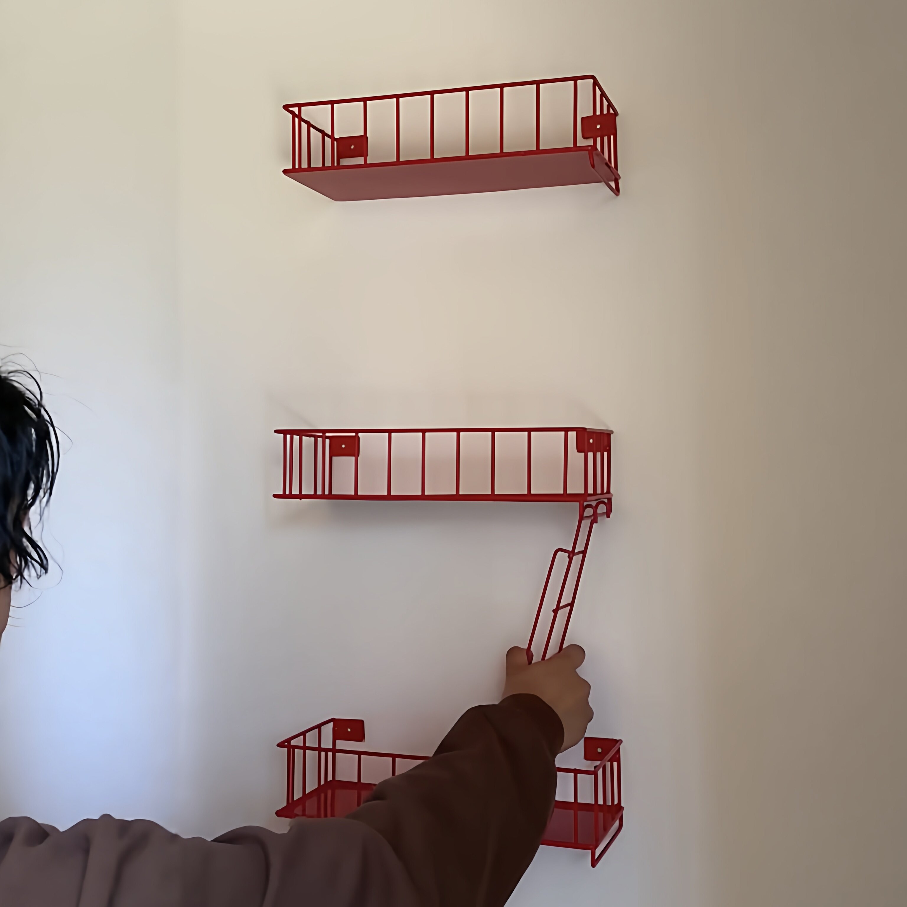 Fire Escape Wall Shelf, 3-Tier - Fire Escape Ladder recensie en prijs