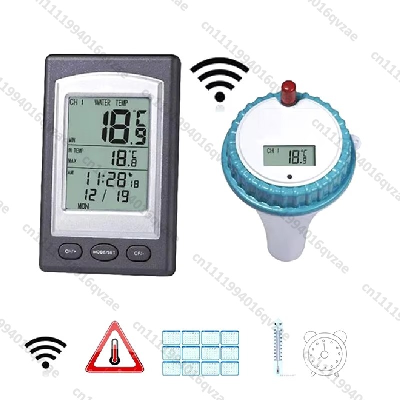 Wireless Pool Thermometer with - Pool Alarm Float recensie en prijs