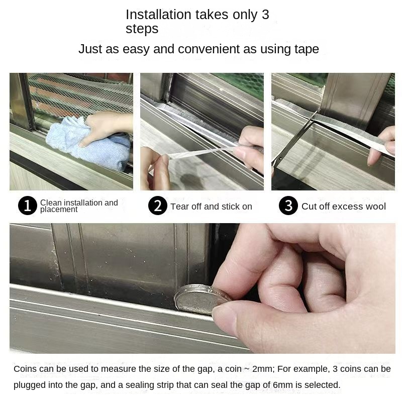 3Meters Brush Strip Self Adhes - Window Lock Bar recensie en prijs
