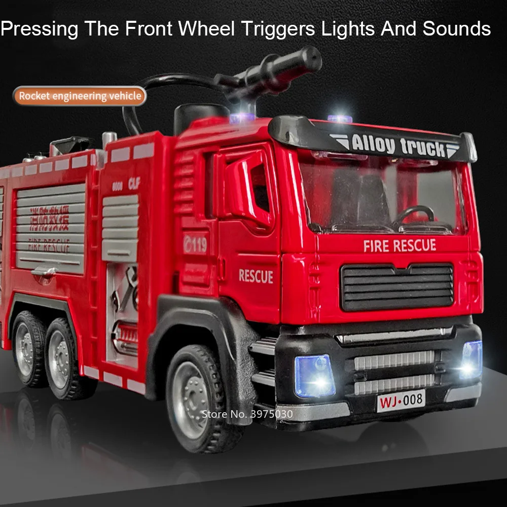 1/32 Fire Engine Car Toy Model - Fire Escape Ladder recensie en prijs