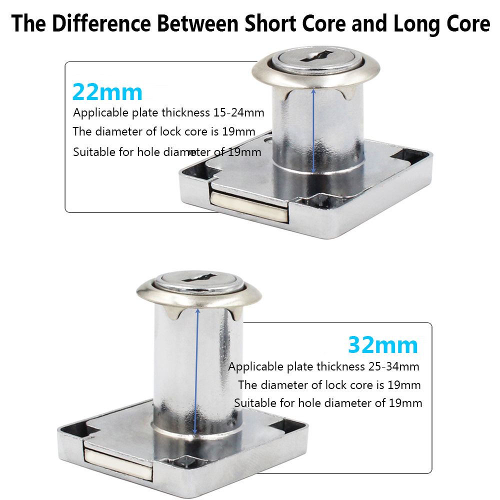 Office Burglarproof Zinc Alloy - Medicine Cabinet Lock recensie en prijs