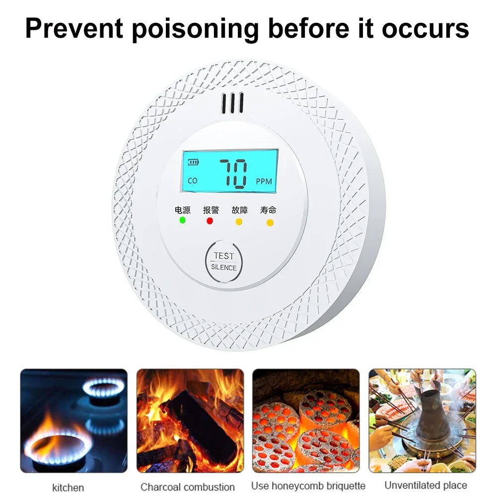Carbon Monoxide Alarm Detector - Smoke Detector Interconnected recensie en prijs