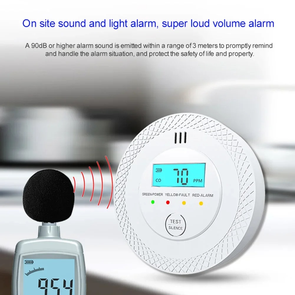 Carbon Monoxide Alarm Detector - Smoke Detector Interconnected recensie en prijs