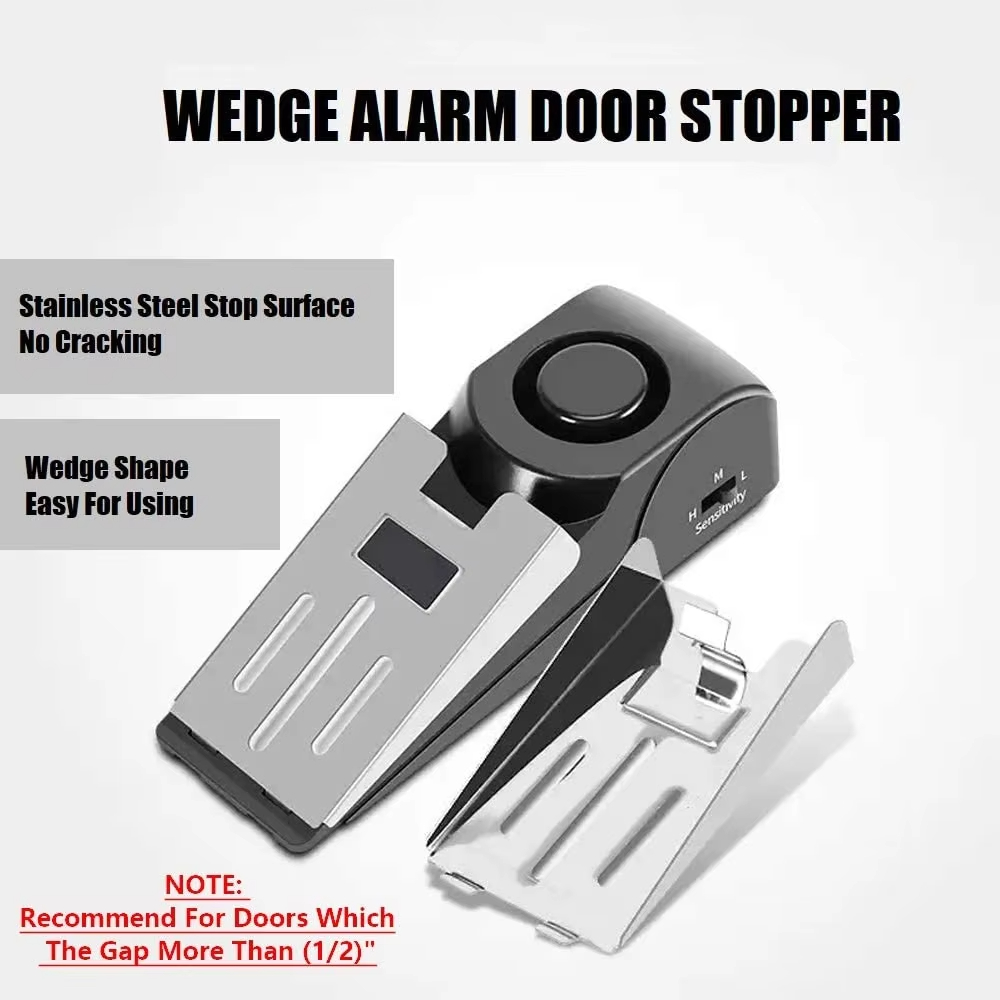 120db Wireless Stainless Steel - Door Stop Alarm recensie en prijs
