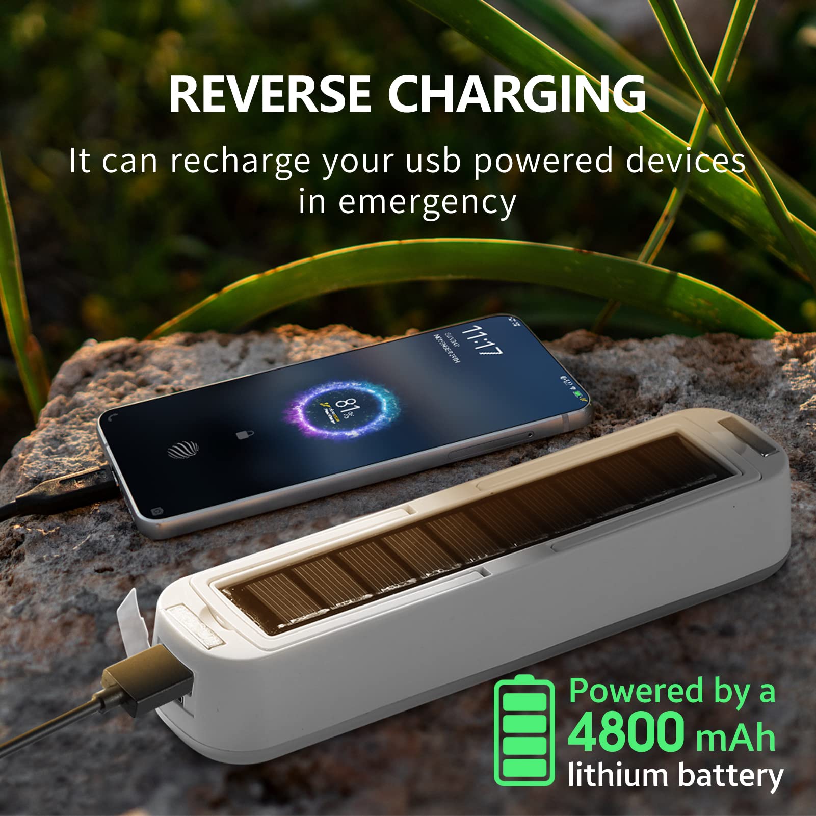 Solar Rechargeable Camping Lan - Power Outage Light recensie en prijs