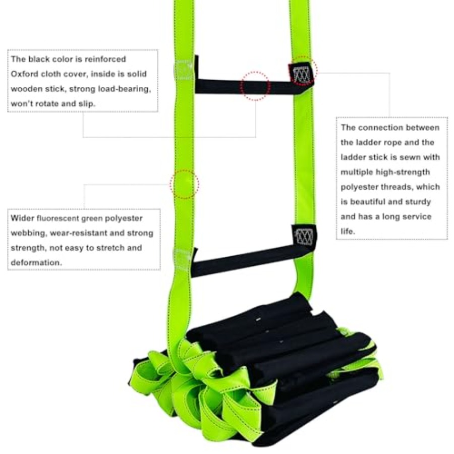 Fire Escape Ladder with 2 Heav - Fire Escape Ladder recensie en prijs