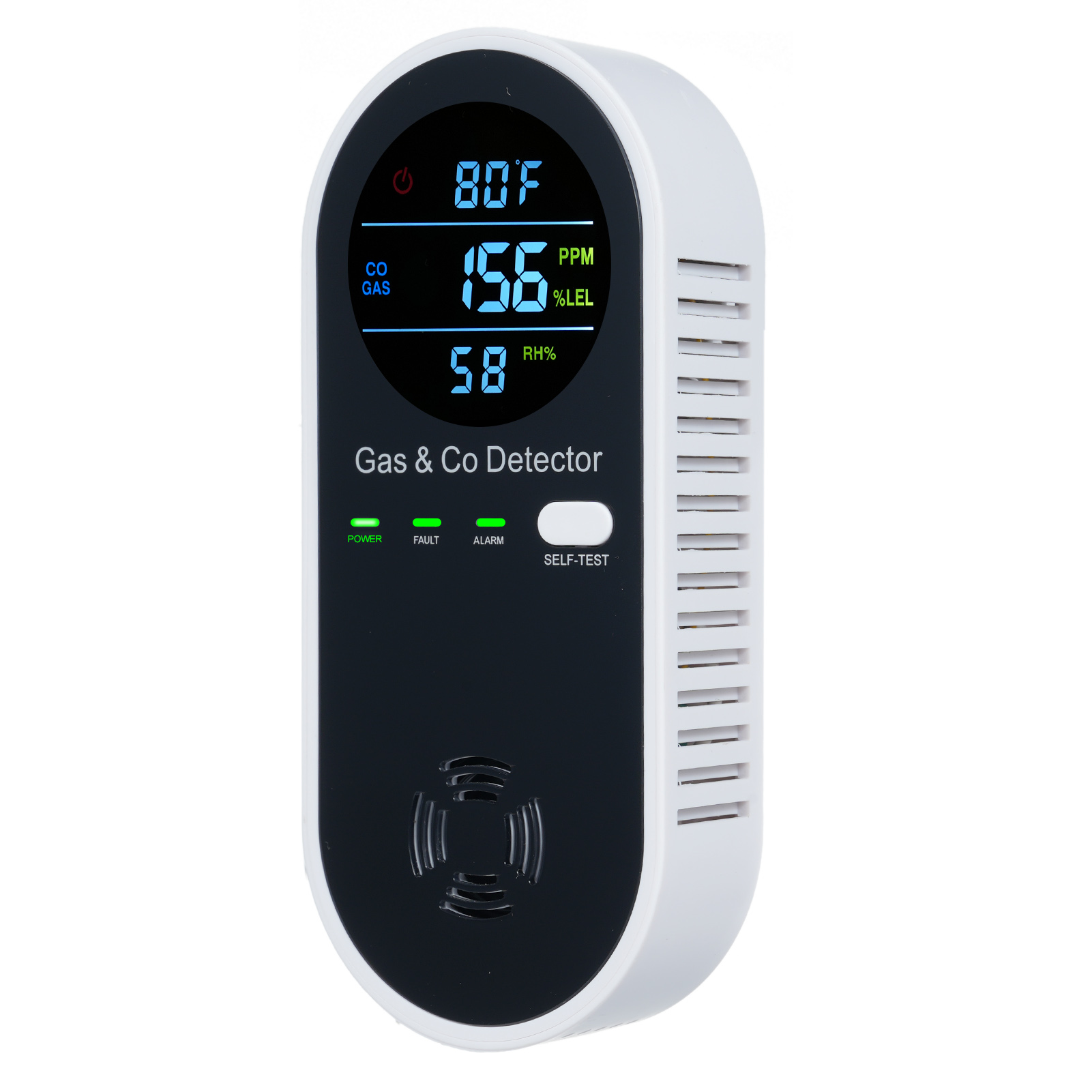 4 in 1 CO Monitor Alarm with L - Co Detector Plug recensie en prijs