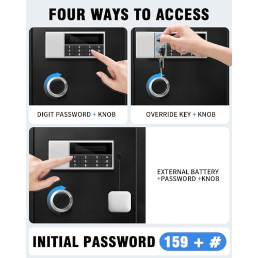8.4 CuFt Heavy Duty Home Safe  - Lockbox Key Secure recensie en prijs