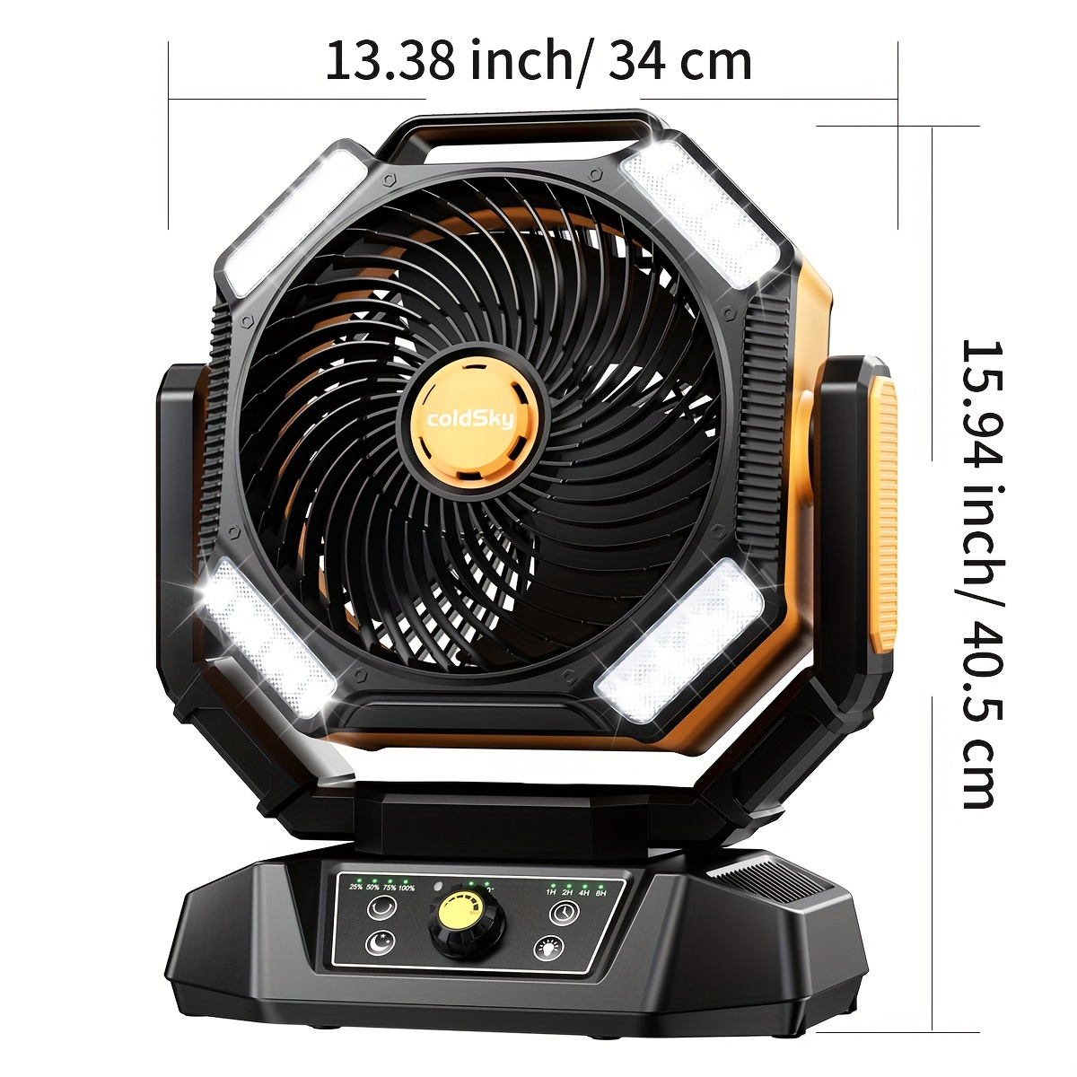 coldSky  Camping Fan, Battery  - Power Outage Light recensie en prijs