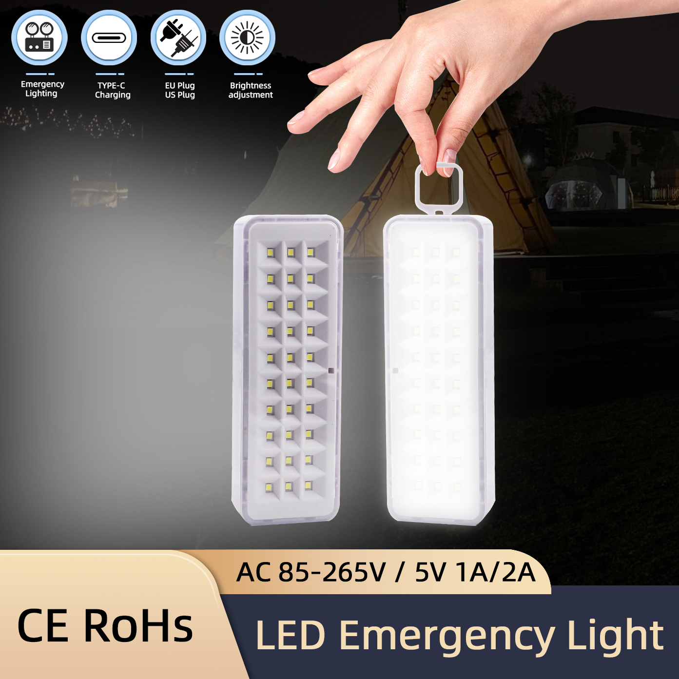 30/60LED Emergency Fire Fighti - Power Outage Light recensie en prijs