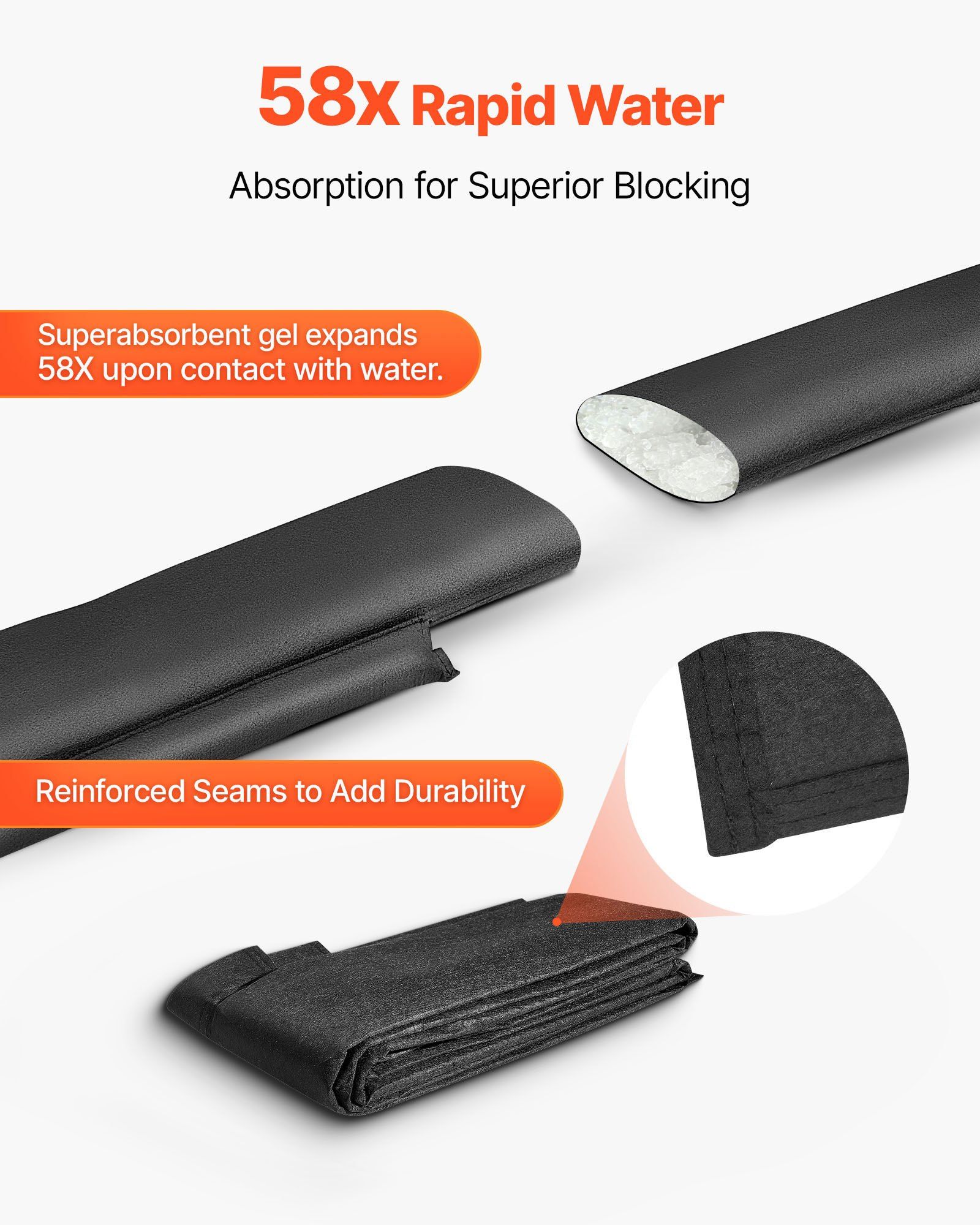 Flood Barrier, 8 Pack, 10 x 0. - Flood Barrier Bag recensie en prijs