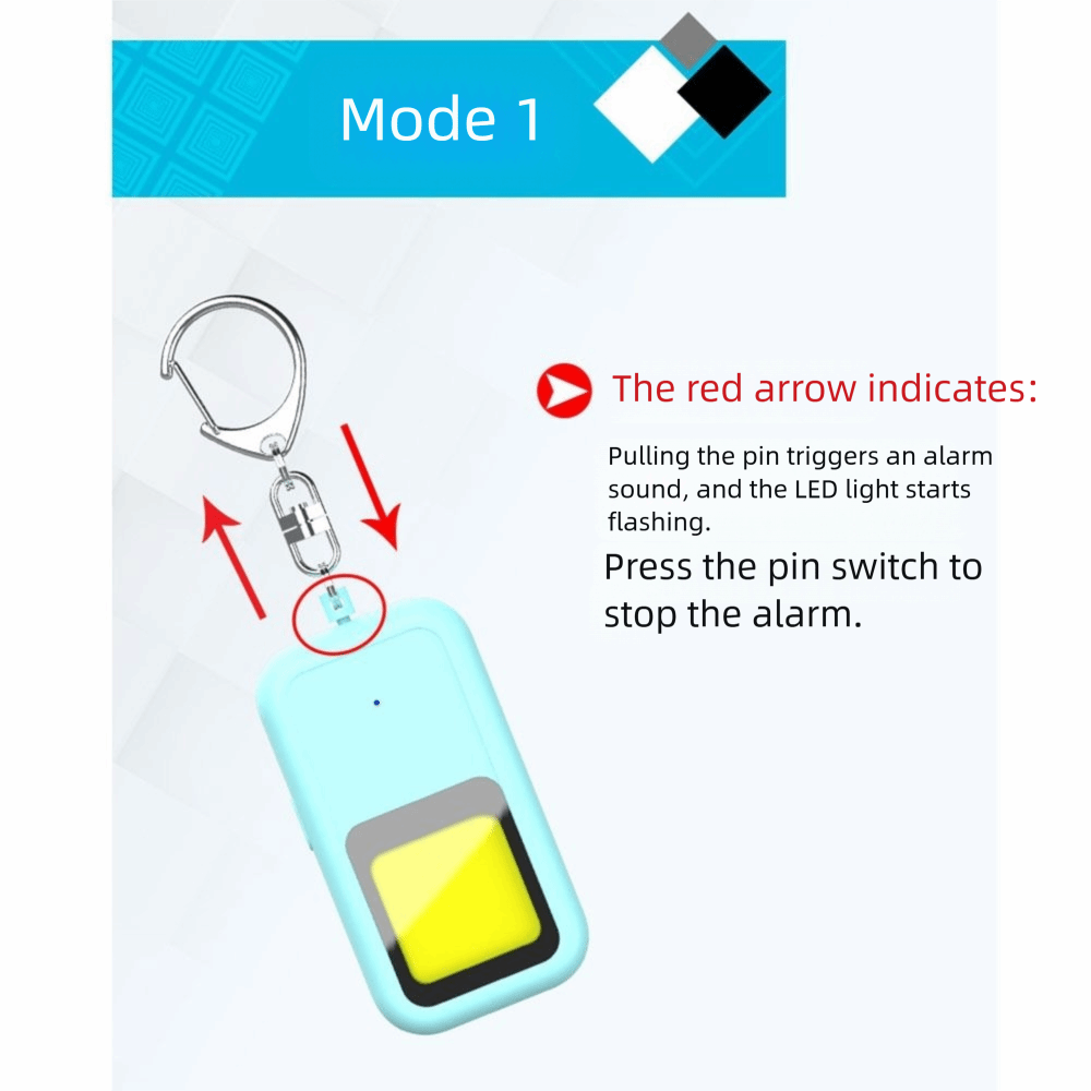 130 DB Safe Sound Personal Ala - Personal Alarm Keychain recensie en prijs