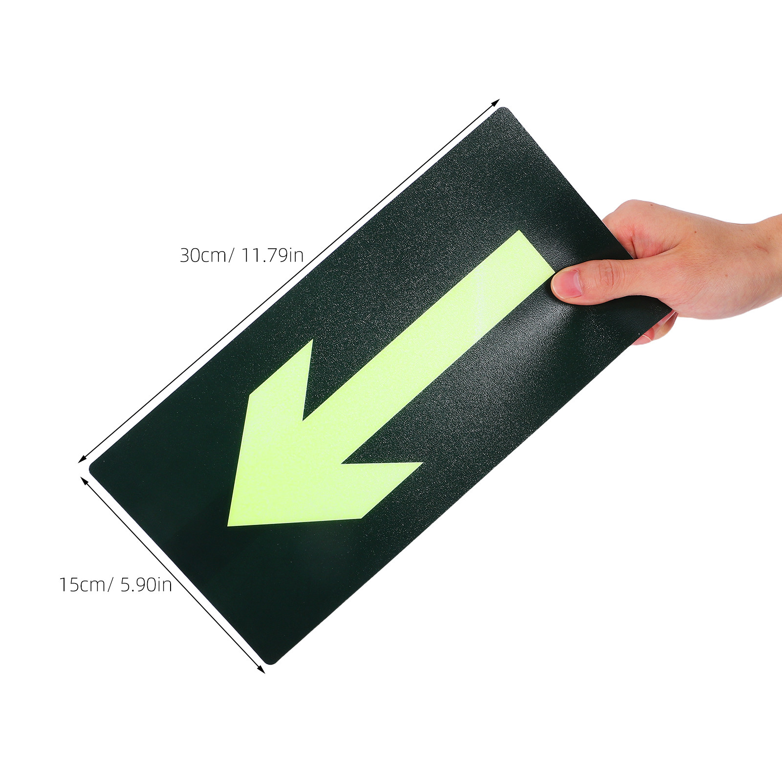 8Pcs Fire Evacuation Arrow Sti - Emergency Exit Sign recensie en prijs