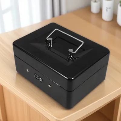 Small Lockable Steel Cash Box  - Lockbox Key Secure recensie en prijs
