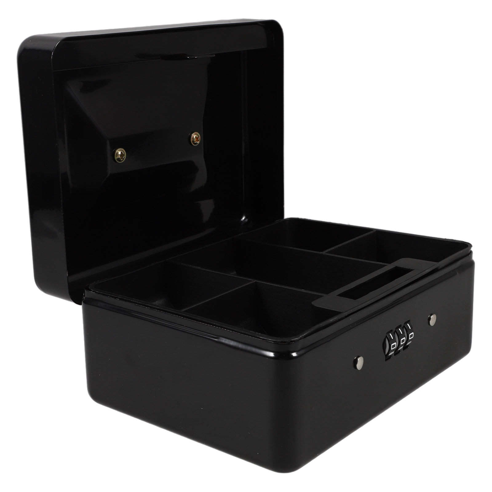 Small Lockable Steel Cash Box  - Lockbox Key Secure recensie en prijs