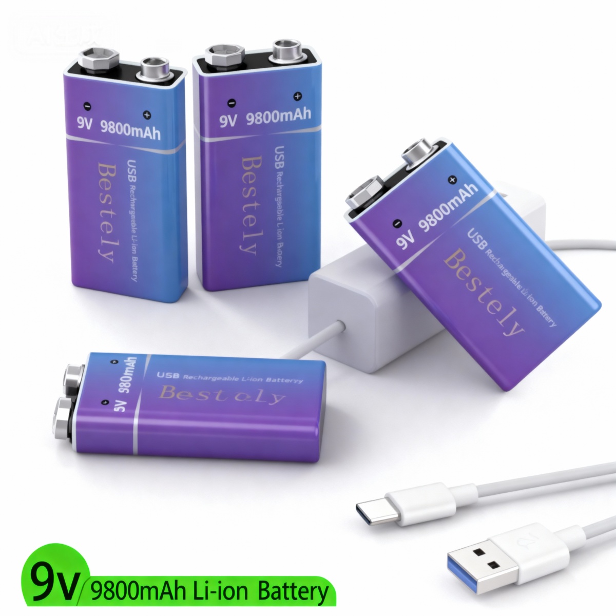 New 9V Rechargeable Li-ion Bat - Smoke Detector Interconnected recensie en prijs