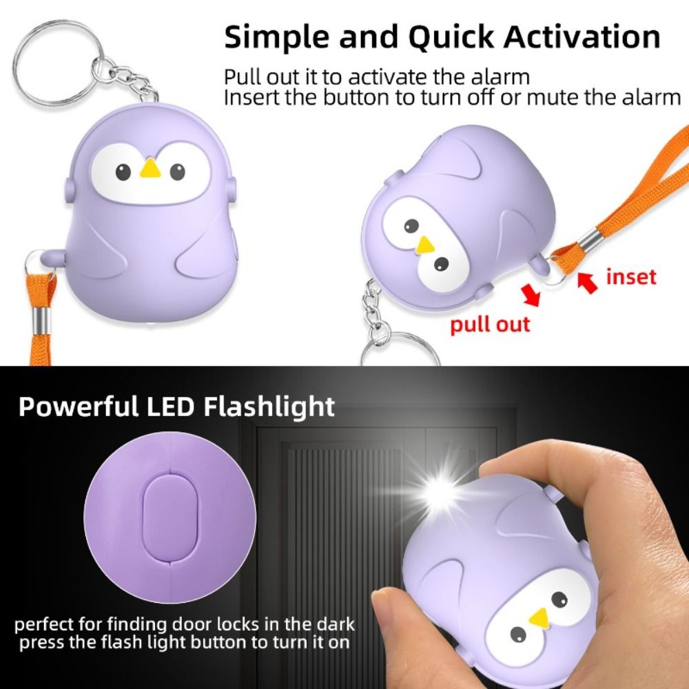 New 130dB Personal Self Defens - Personal Alarm Keychain recensie en prijs