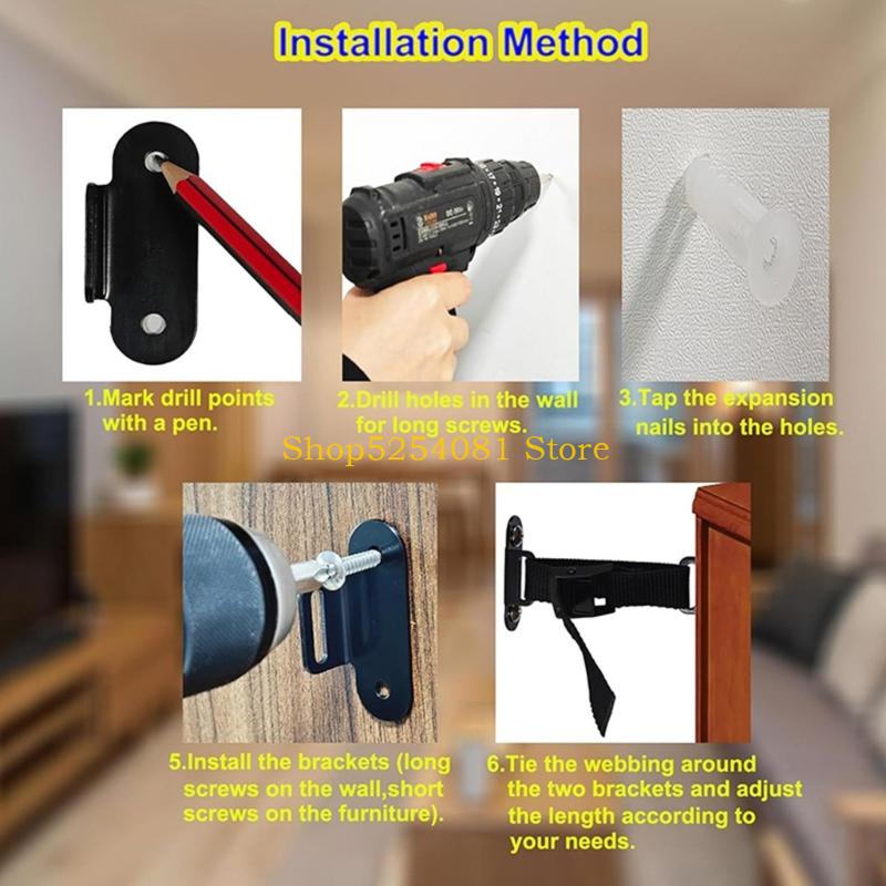 AXYC Anti Fall Stabilizing Str - Earthquake Anchor Strap recensie en prijs