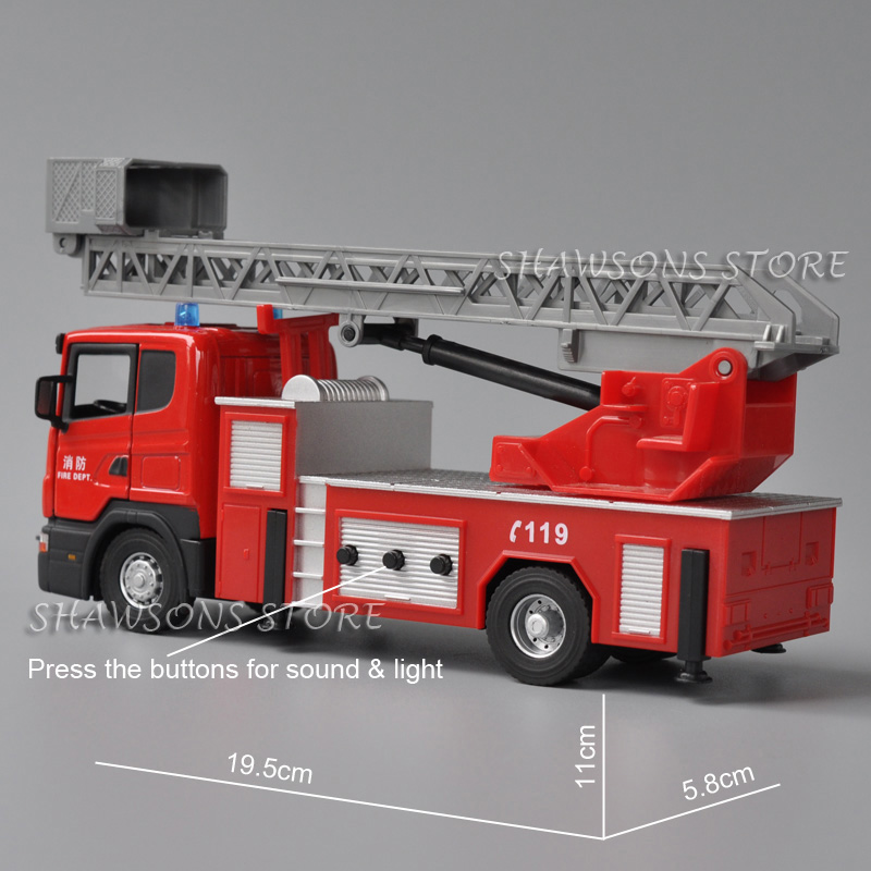 1:43 Scale Diecast Vehicle Mod - Fire Escape Ladder recensie en prijs