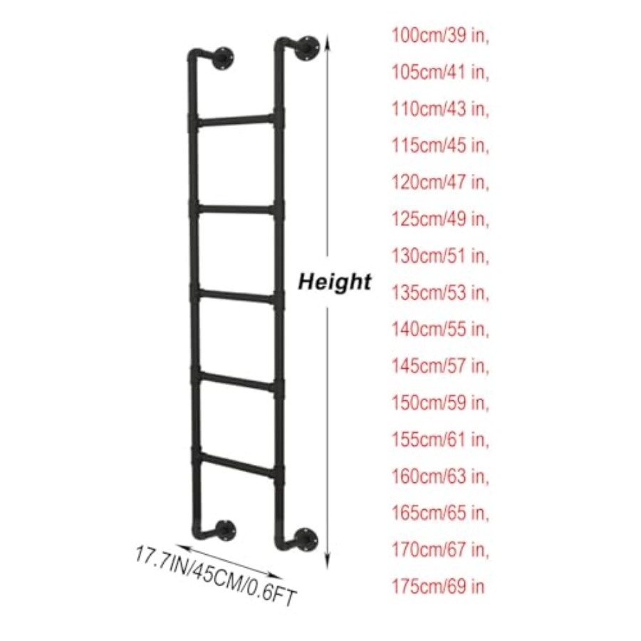 Wall Mounted Metal Step Ladder - Fire Escape Ladder recensie en prijs