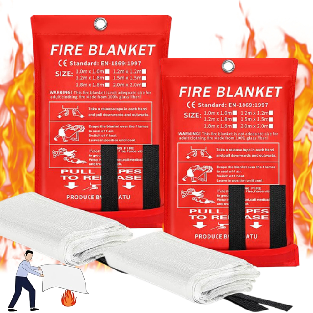 Fire Blanket 1/1.2/2M Easy & Q - Fire Blanket Kitchen recensie en prijs