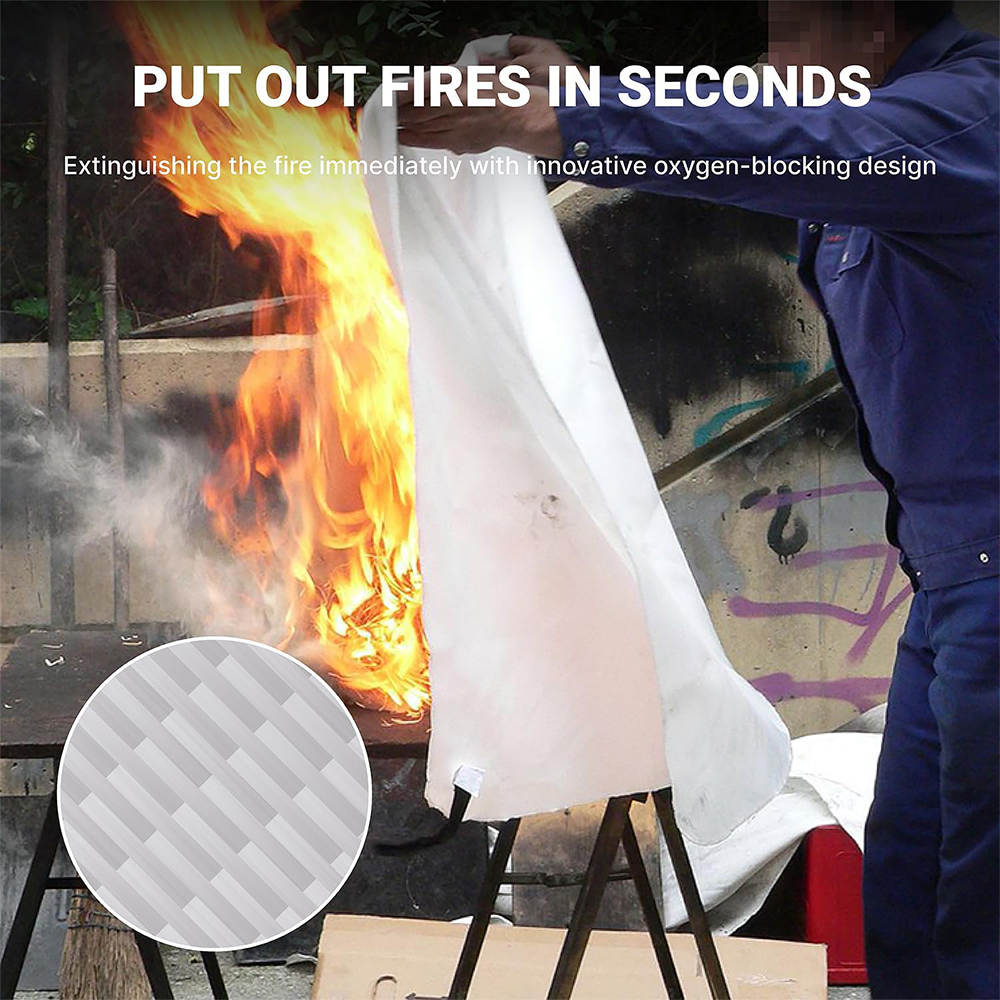 Fire Blanket 1/1.2/2M Easy & Q - Fire Blanket Kitchen recensie en prijs